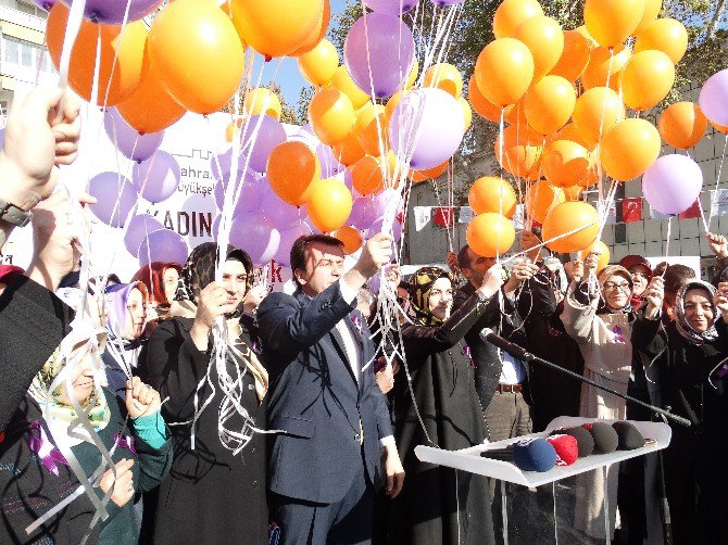 Kahramanmaraş’ta "Kadına Şiddete Hayır" Etkinliği