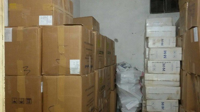 63 Bin 450 Paket Kaçak Sigara Ele Geçirildi