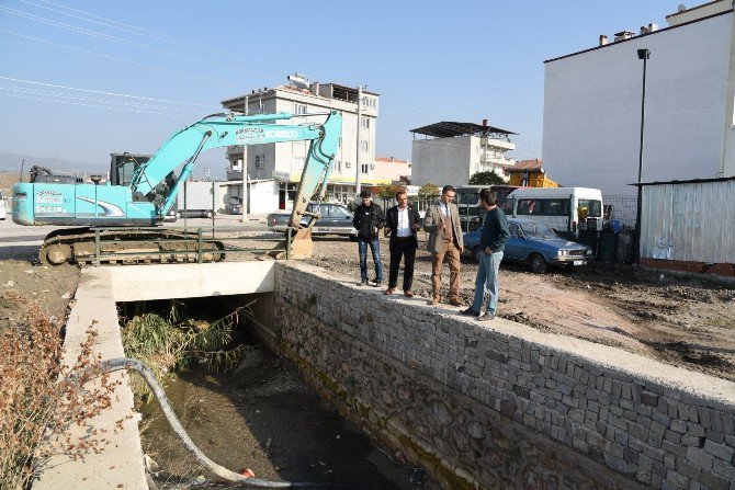 Soma’da Döşeme Deresi Artık Taşmayacak