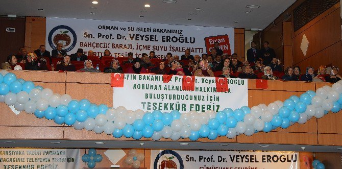 Bakan Eroğlu, Gümüşhane’de Temeli Atma Açılış Törenine Katıldı