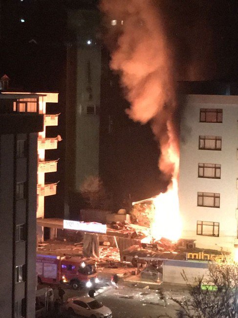 Trabzon’da Yangın Çevre Sakinleri Korkuttu