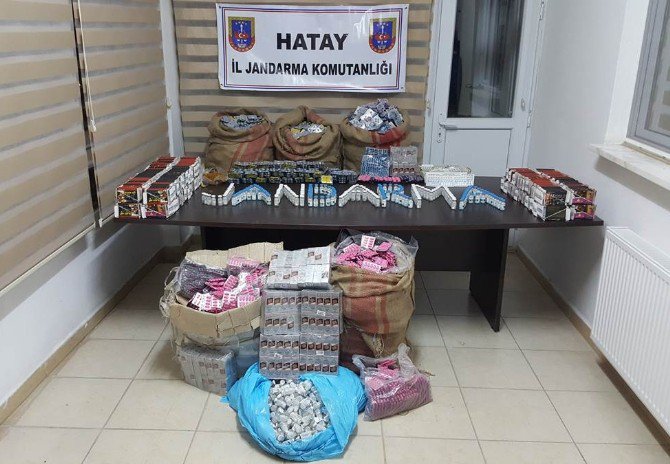 Hatay’da Piyasa Değeri 1 Milyon Tl’lik Uyarıcı Hap Ele Geçirildi