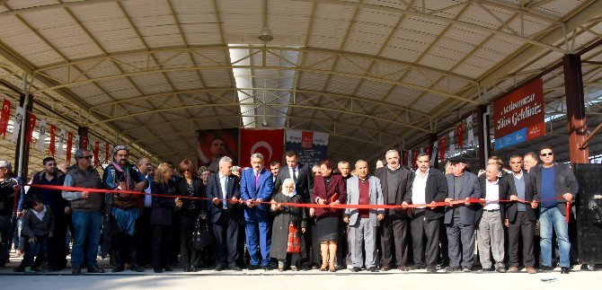 Turan Kapalı Pazaryeri Törenle Hizmete Açıldı