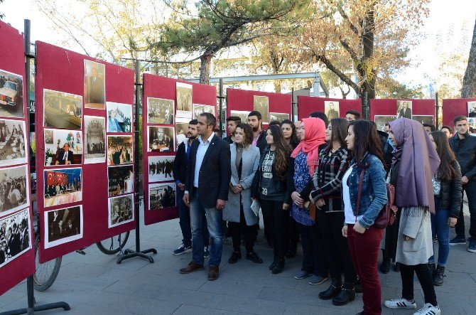 Uşak’ta Türkeş’in 99’uncu Ad Gününde 99 Fotoğraf Sergisi Düzenledi