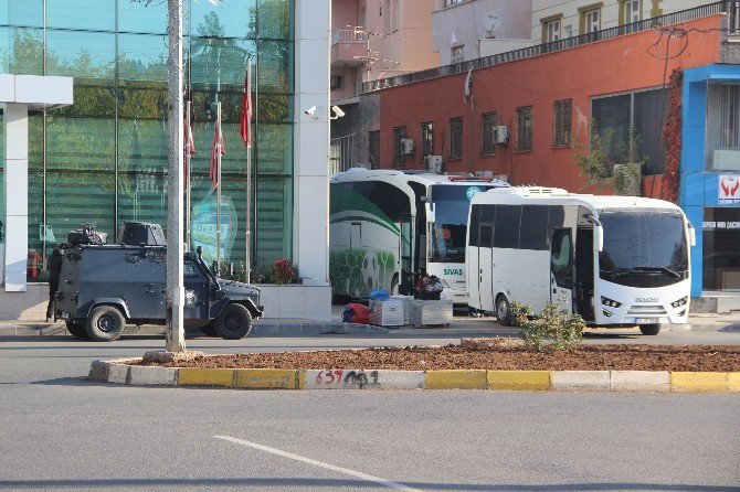 Diyarbakır’da Sivas Belediyespor’a Zırhlı Koruma