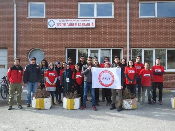 Anadolu Üniversitesi Akut Öğrenci Topluluğu, Yangın Güvenlik Eğitimi Aldı