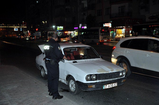 Trafikten Men Edilen Araç, Polisi Alarma Geçirdi