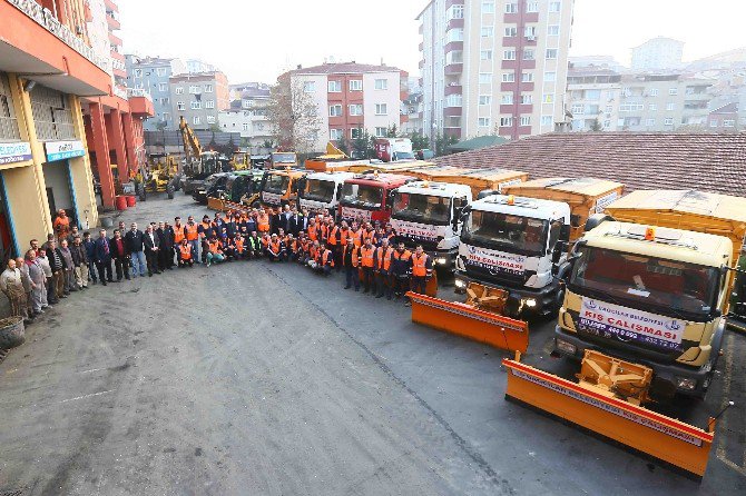 Bağcılar’da Kar Yağışı Ve Buzlanmaya Karşı Hazırlıklar Tamamlandı