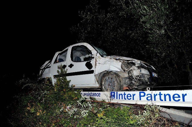 25 Metreden Uçan Araçta İnanılmaz Kurtuluş