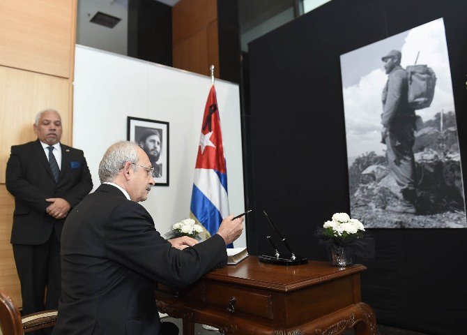 Kılıçdaroğlu’dan, Küba Ankara Büyülelçiliğine Taziye Ziyareti