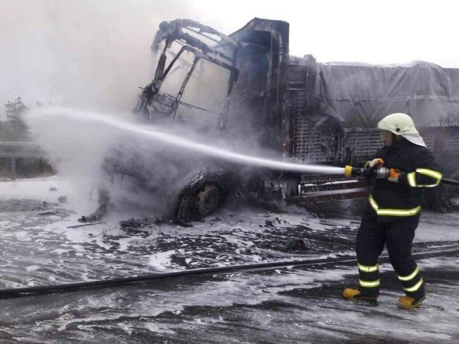 Seyir Halindeki Un Kamyonu, Küle Döndü