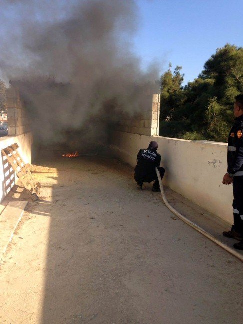 Kilis Belediyesi İtfaiye Ekipleri 24 Saat Göreve Hazır