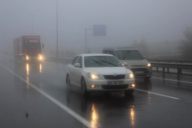 Tekirdağ’da Yoğun Sis