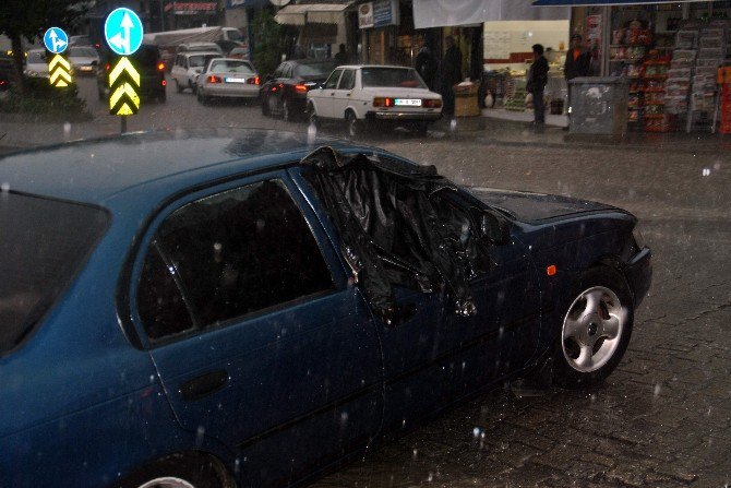 Aydın’da Aylardır Beklenen Yağış Selle Geldi