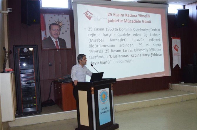 Öğrencilere Şiddetle Mücadele Konferansı