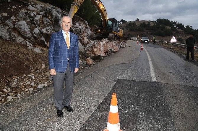 Gürsu-gemlik Yolunun Kalitesi Artıyor