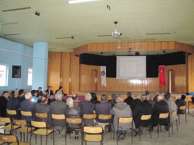 Hisarcık’ta Köylere Hizmet Götürme Birliği’nin Olağan Meclis Toplantısı