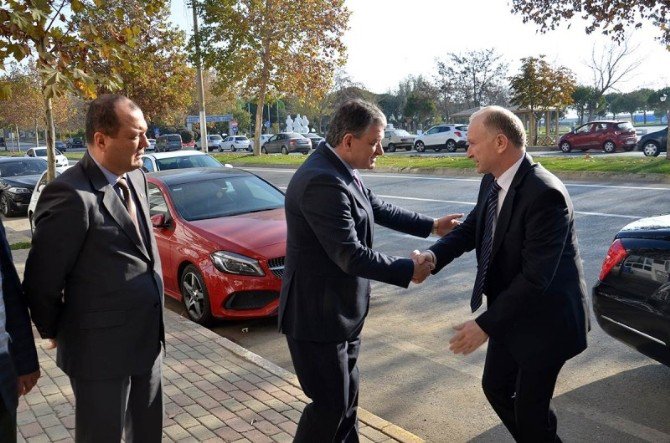 Vali Ceylan Tekirdağ Tso’nun Çalışmaları Hakkında Bilgi Aldı