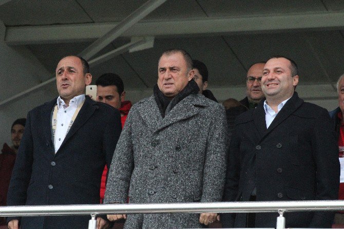 Fatih Terim, Ziraat Türkiye Kupası Maçını İzledi