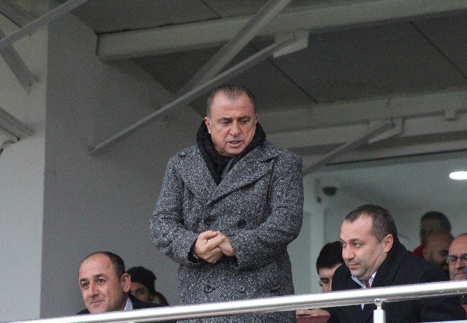 Fatih Terim, Ziraat Türkiye Kupası Maçını İzledi