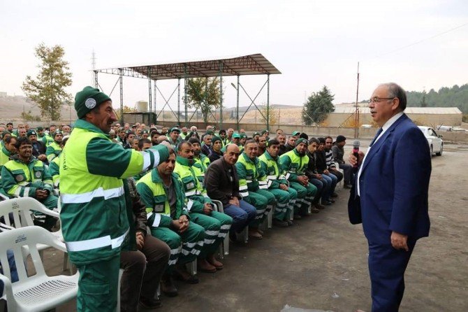 Başkan Kutlu, Temizlik İşleri Personeliyle Bir Araya Geldi