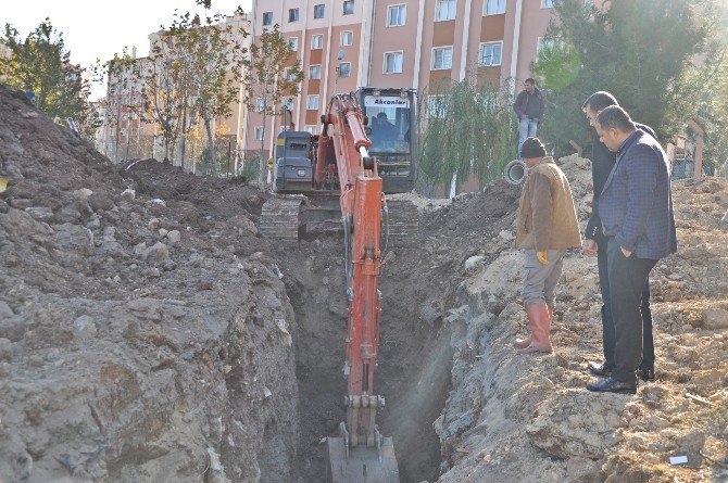 Toki Konutları Kanalizasyonunda Bakım Onarım Çalışması Tamamlandı