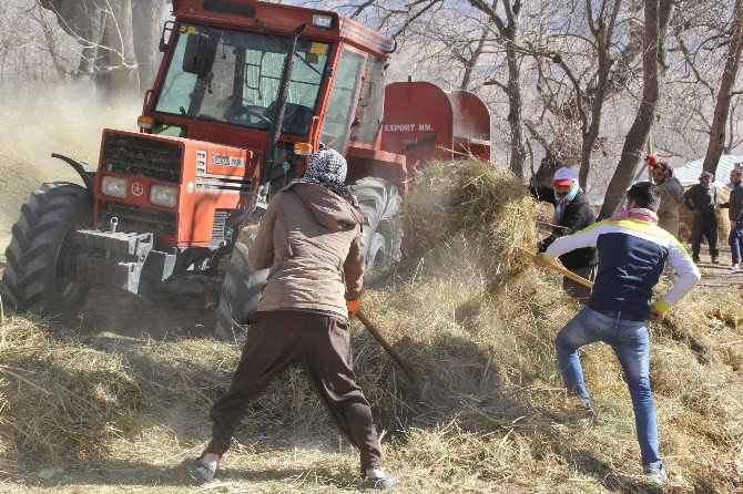 Hakkarili Besiciler Kış Hazırlıklarını Sürdürüyor