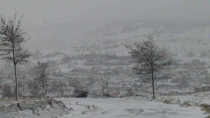 Bozüyük’te Kar Yağışı Etkili Oldu