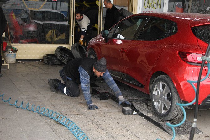 Kış Lastiği Uygulaması Başladı