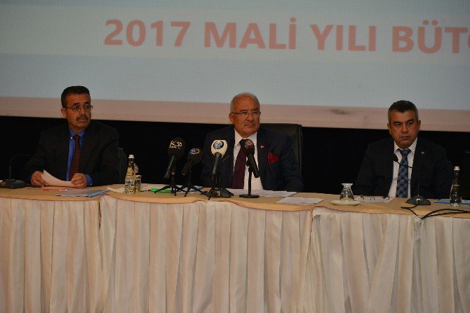 Mersin Büyükşehir Belediyesi’nin 2017 Bütçesi 1 Milyar 242 Milyon Lira