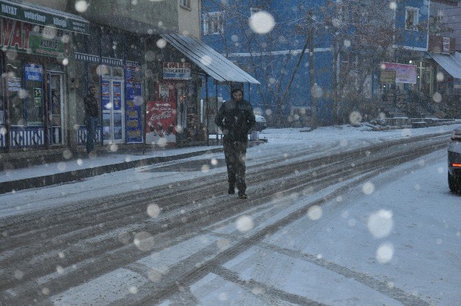 Bulanık’ta Kar Yağışı