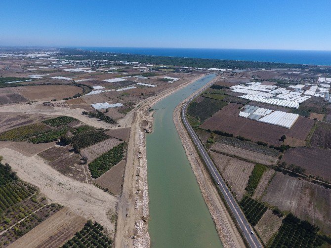 Aksu Deresi Islah Çalışmaları’nın Yüzde 80’i Tamamlandı