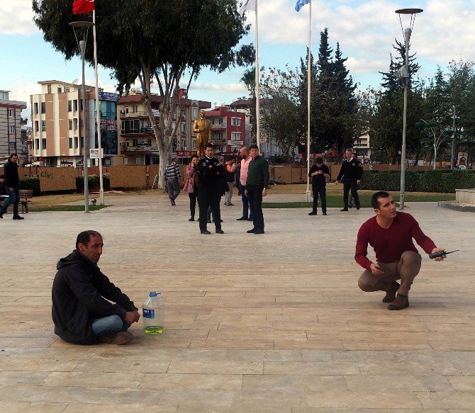 Antalya’da İşsiz Vatandaşın Benzinli İntihar Girişimi