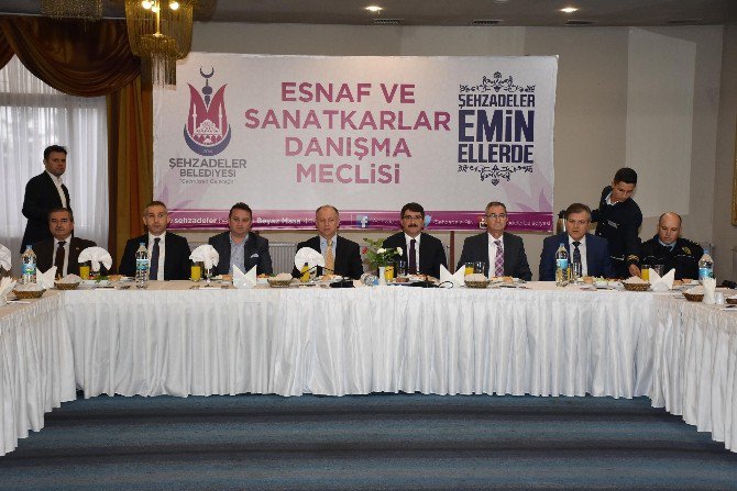 Şehzadeler Esnaf Danışma Meclisi Toplandı