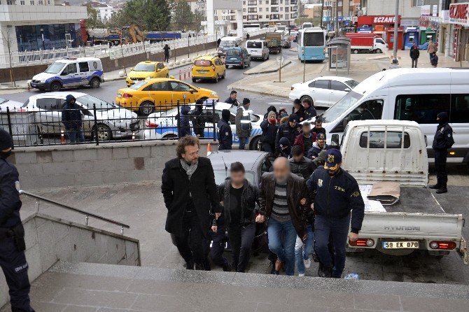 Tekirdağ’da 10 Pkk Şüphelisi Adliyeye Sevk Edildi