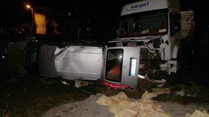 Çarşamba’da Trafik Kazası: 2 Yaralı