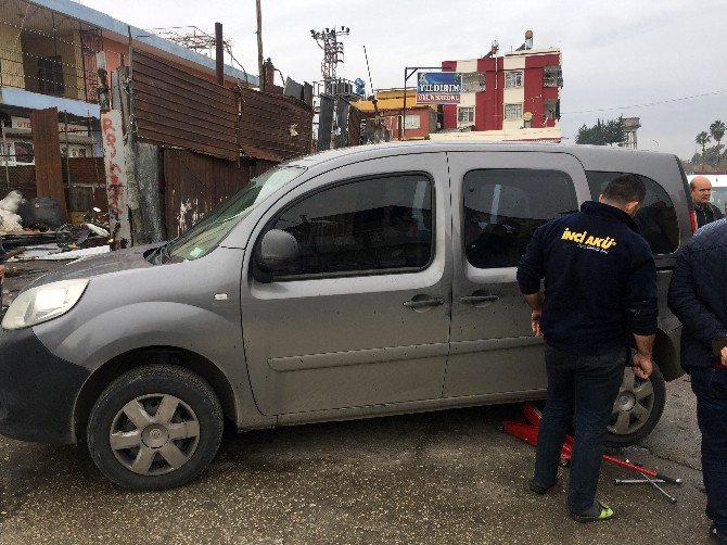 Çalıntı Akü İhbarına Giden Polise Silahlı Saldırı