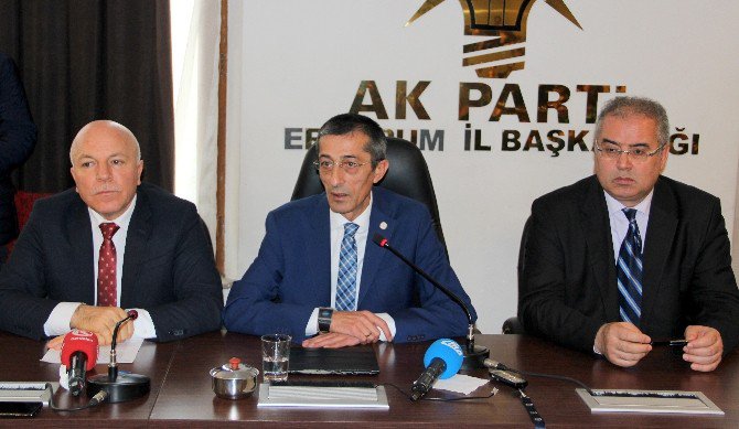 Ak Parti Erzurum İl Başkanı İstifa Etti