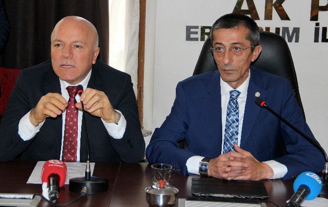 Ak Parti Erzurum İl Başkanı İstifa Etti