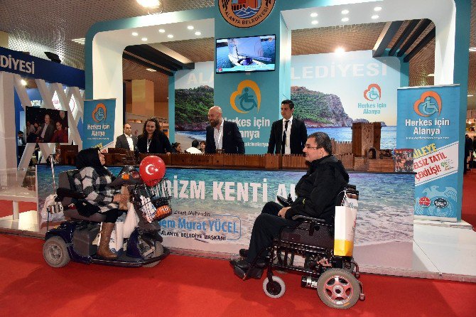 Alanya Belediyesi Engelsiz Yaşam Fuarı’nda Yerini Aldı