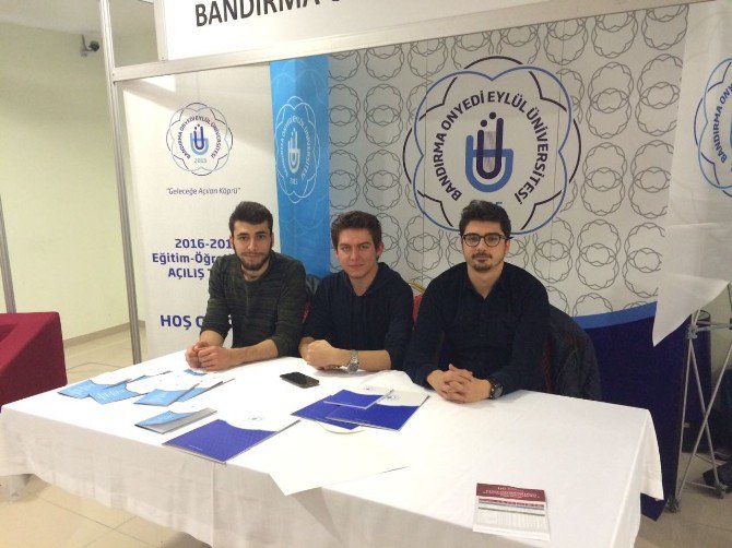 Balıkesir’de Bandırma Üniversitesi Tanıtım Standı Açıldı