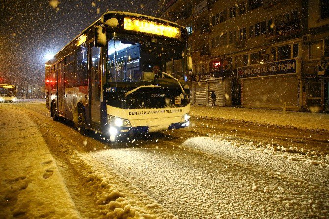 Denizli Büyükşehir Otobüsleri Kışa Hazır