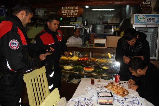 Fethiye Polisinden Asayiş Uygulaması