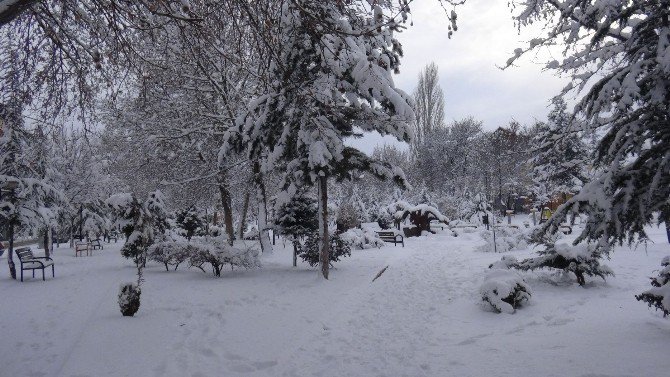 Malatya’da Yılın İlk Karı Yağdı