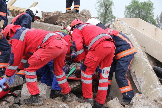 Mersin’deki Afet Tatbikatı Nefes Kesti