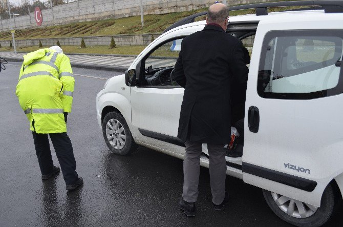 Malatya’da Kış Lastiği Denetimleri Başladı