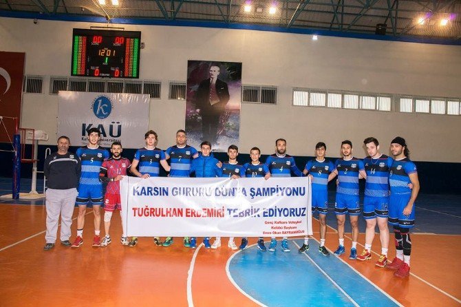 Tvf 1. Ligde Karşılaşması Genç Kafkars Spor: 3 Niksar Belediye Spor: 2