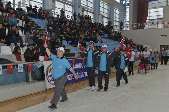 Kmü’de Engelliler Spor Şöleni Düzenlendi