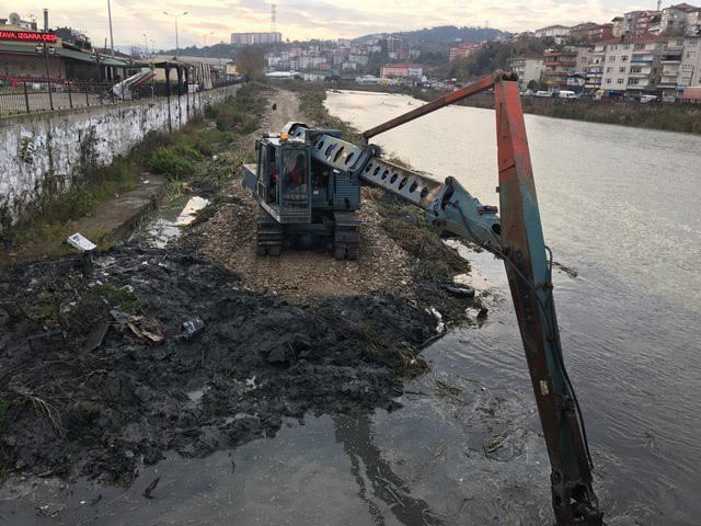 Alaplı Çayı’nda Islah Çalışmaları Başladı