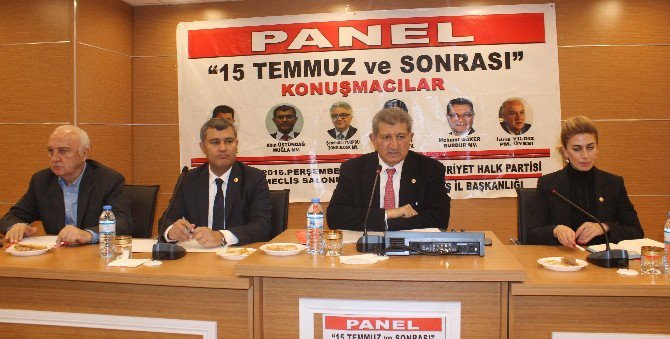 Chp’den ’15 Temmuz’ Paneli